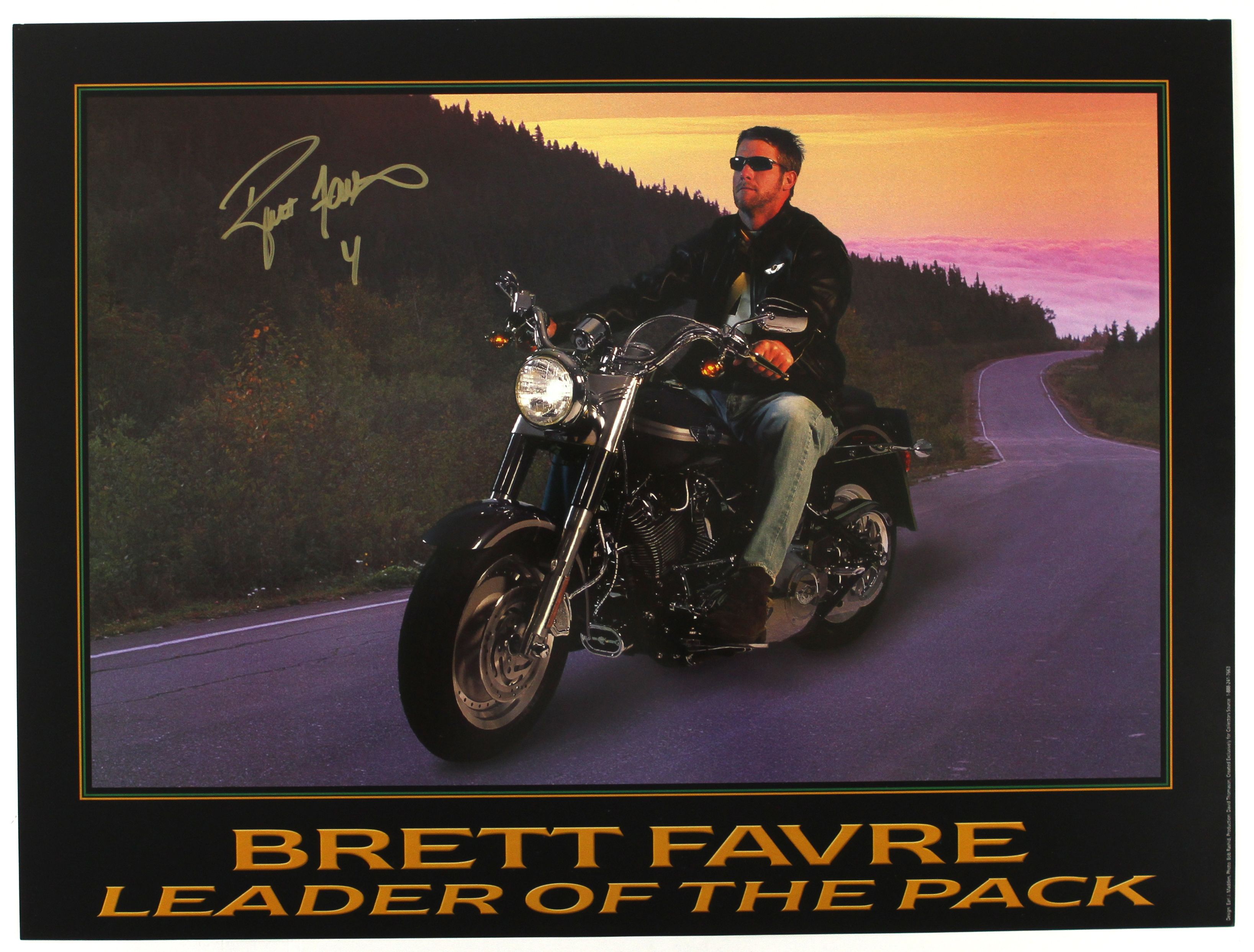 1993 BRETT FAVRE GREEN BAY PACKERS STARLINE FULL-SIZED POSTER NEW IN SLEEVE