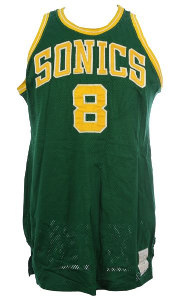 1978-79 Lonnie Shelton Seattle Supersonics Game Worn Road Jersey (MEARS A10)