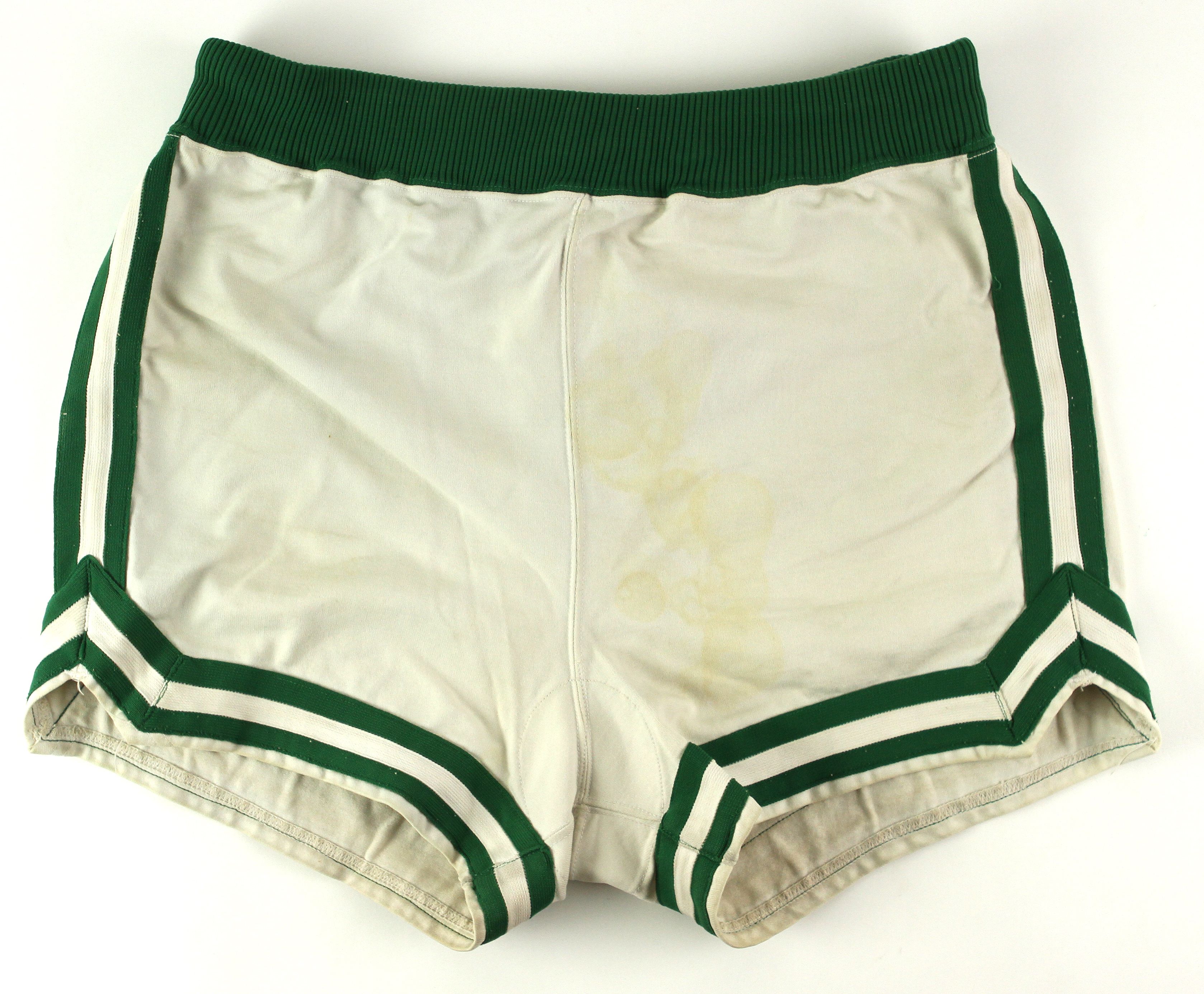 Lot Detail - 1989-90 LARRY BIRD BOSTON CELTICS GAME WORN HOME UNIFORM WITH  SPECIAL MEMORIAL BAND - MEARS A10