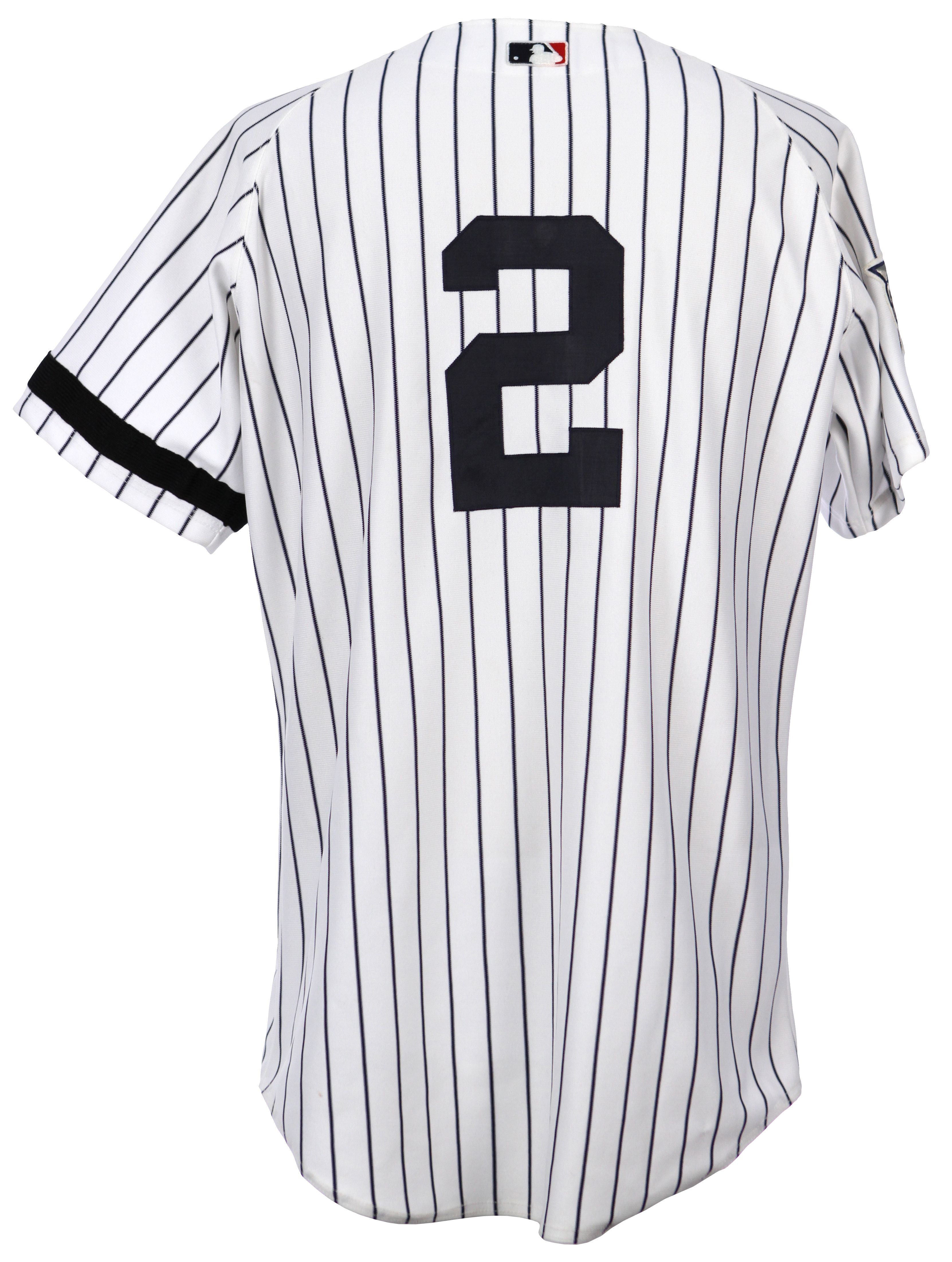 Lot Detail - 2000 Derek Jeter Game Used New York Yankees Road Jersey World  Series Championship Season (Steiner)