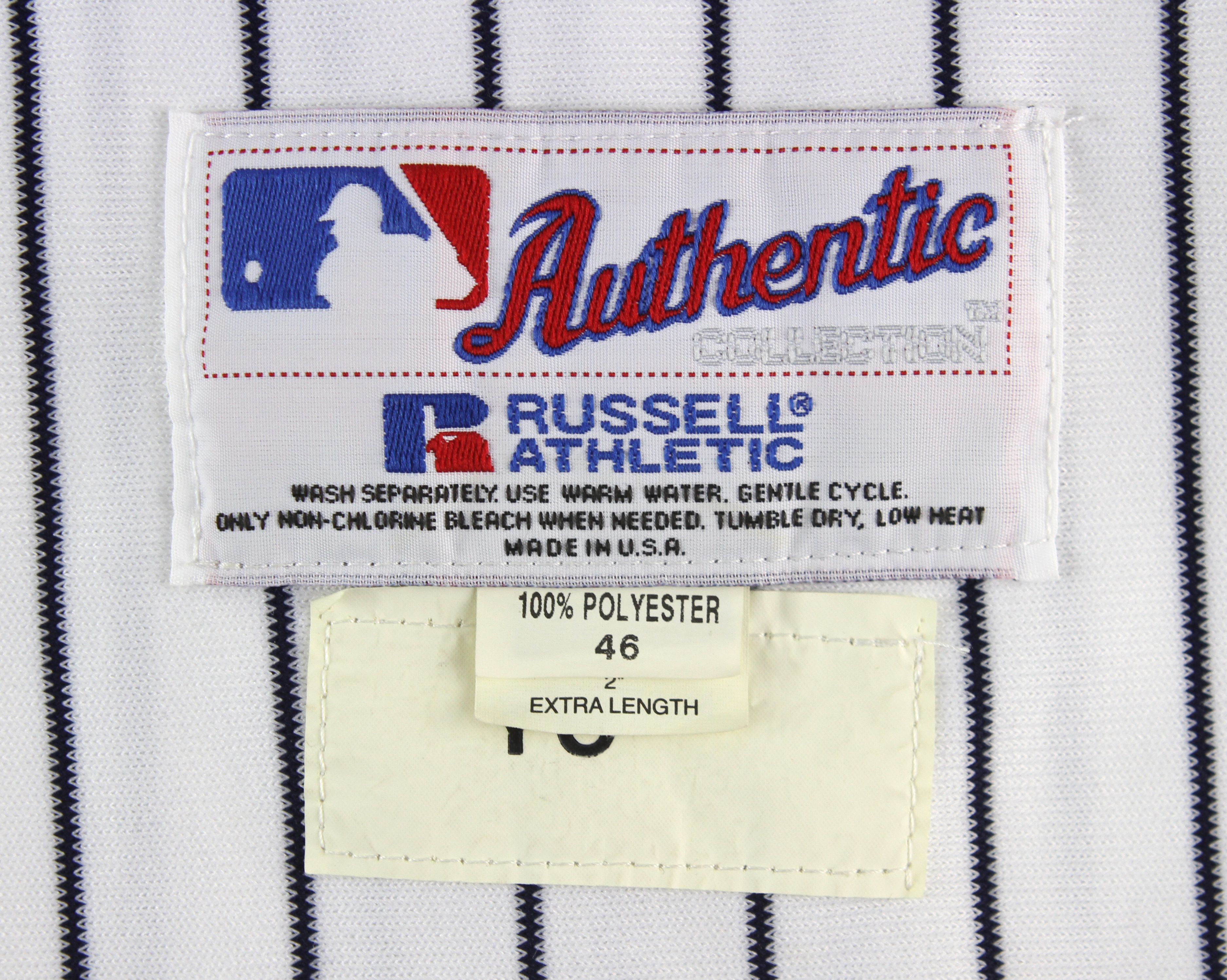 DEREK JETER Authentic Russell Athletic NEW YORK YANKEES Pin 01