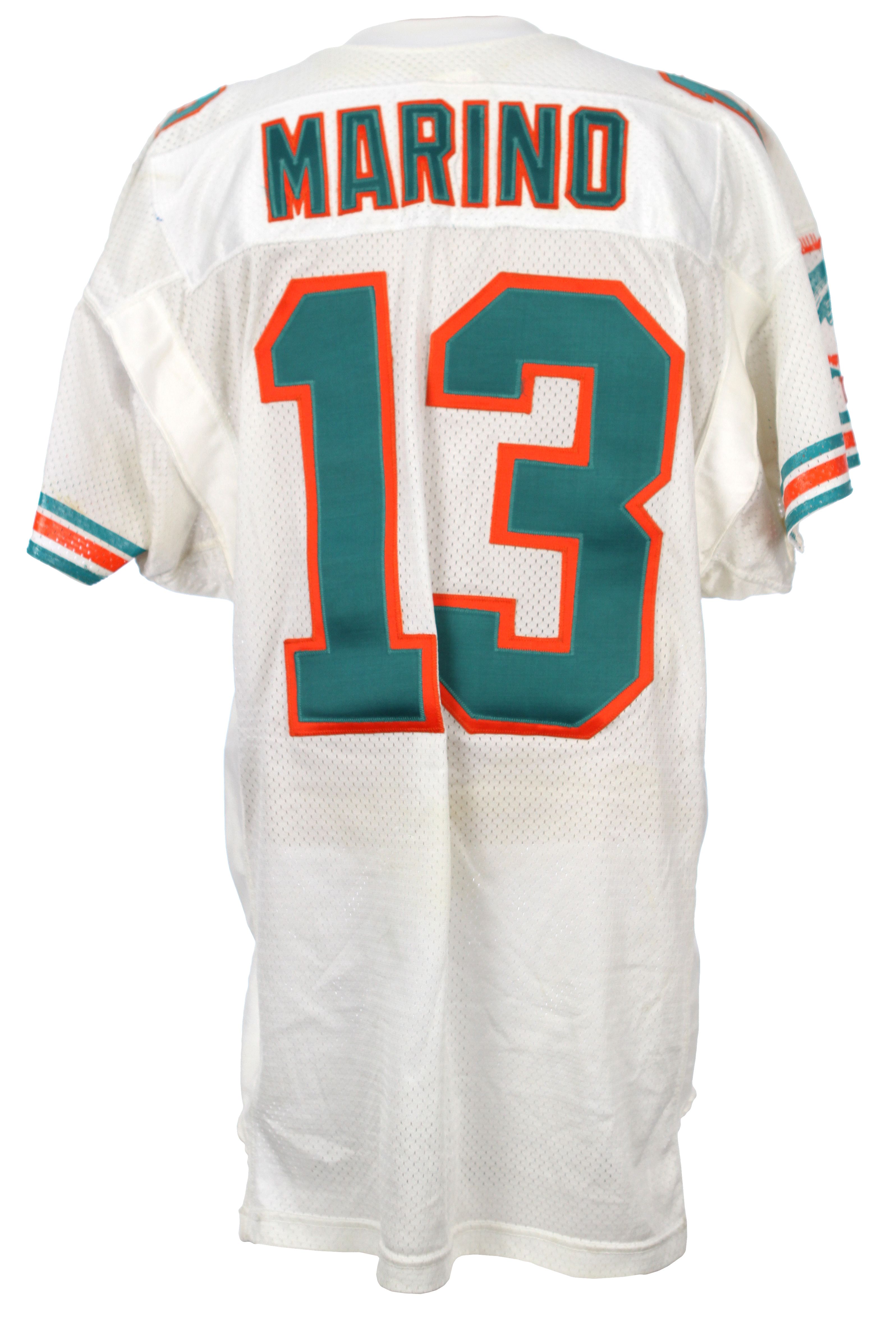 Lot Detail - 1994 Dan Marino Miami Dolphins Game-Used Home Jersey