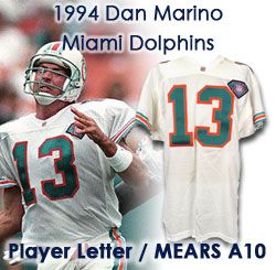 Dan Marino 1994 Game Worn Jersey 