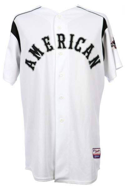 2003 Nomar Garciaparra Boston Red Sox Signed All Star Game Batting Practice Jersey (MEARS LOA/JSA)