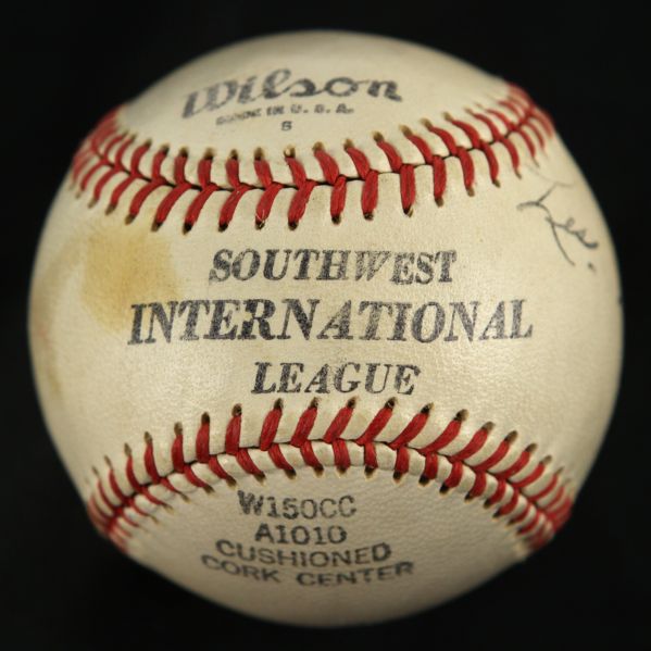 1951 Wilson Southwest International League Game Used Baseball (MEARS LOA) 