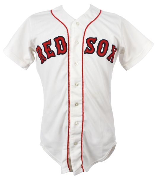 1979-86 Boston Red Sox #12 Game Worn Home Jersey (MEARS LOA)