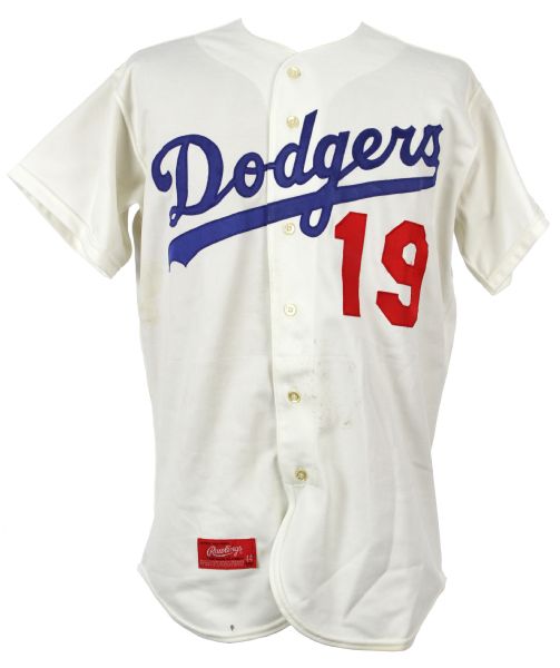 1974 Jim Gilliam Los Angeles Dodgers Rawlings Salesman Sample Home Uniform (MEARS LOA)