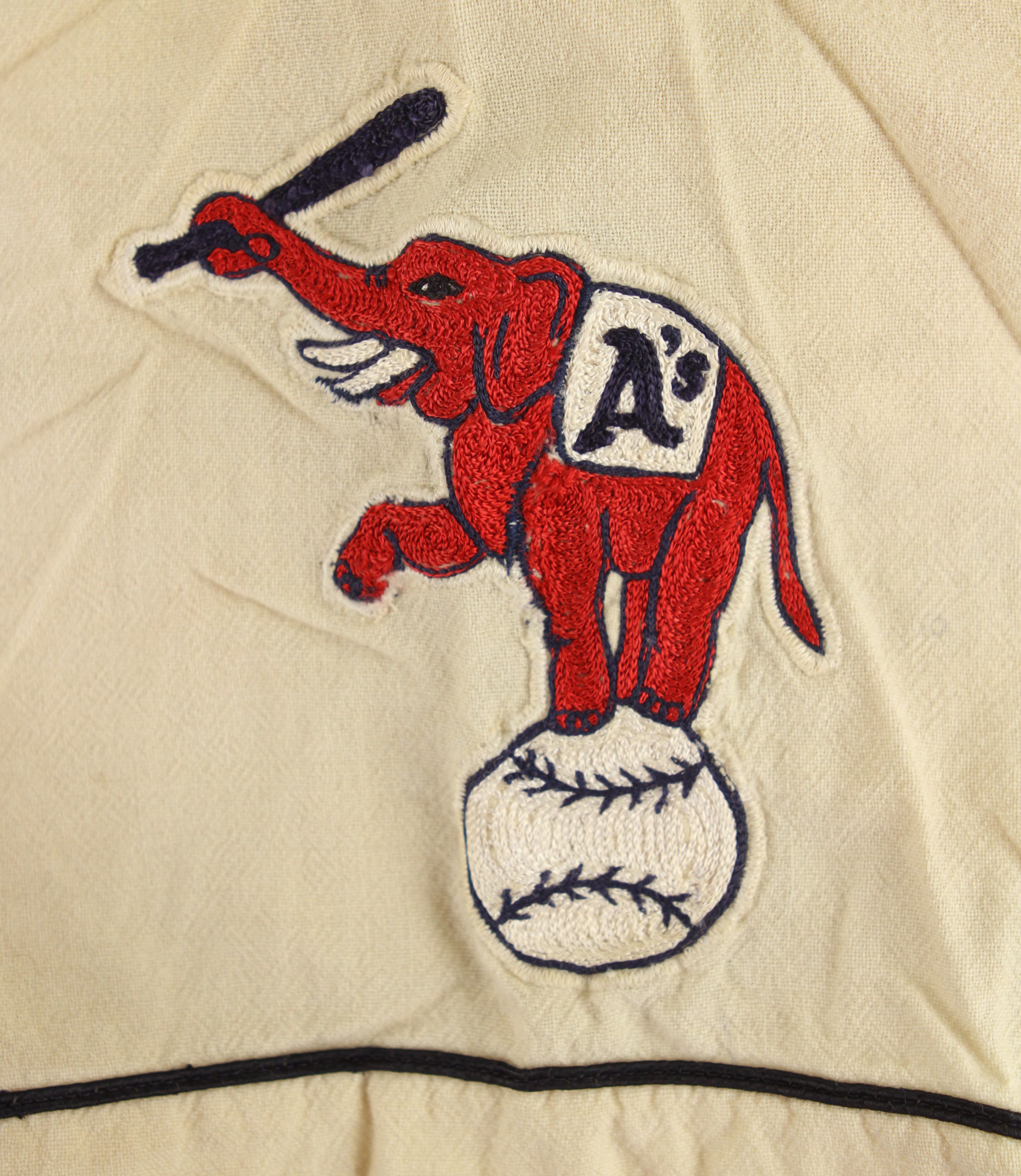 1958 Bob Cerv Game-Worn Kansas City Athletics Road Flannel Jersey