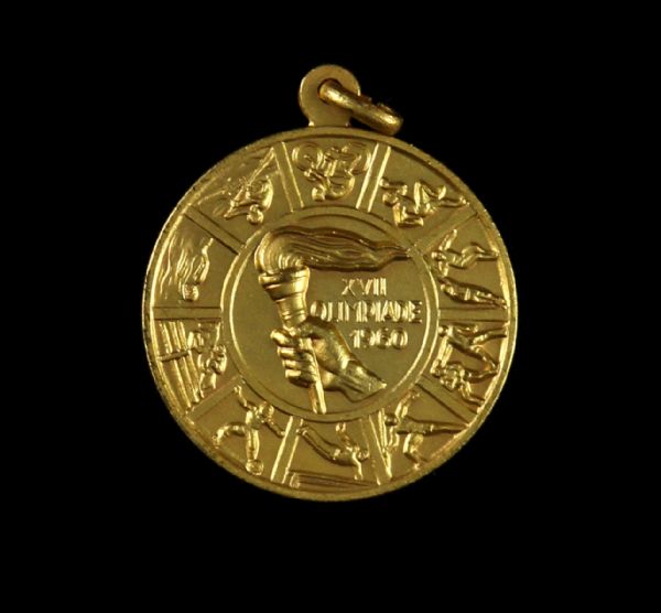 1960 Rome Olympics 1 1/4" Medallion 