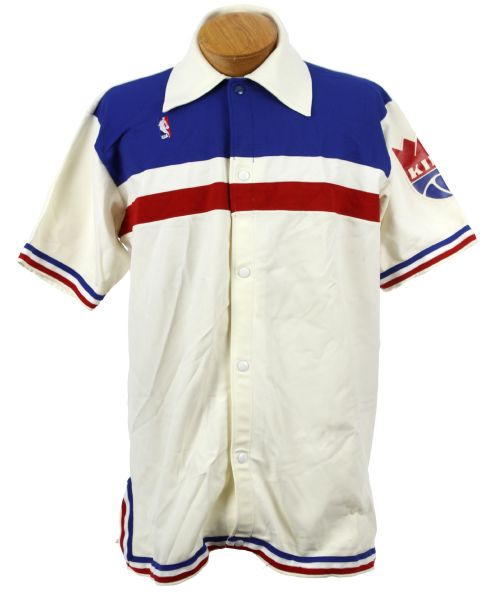 1989 Sacramento Kings Team Issued Warm Up Jacket (MEARS LOA)