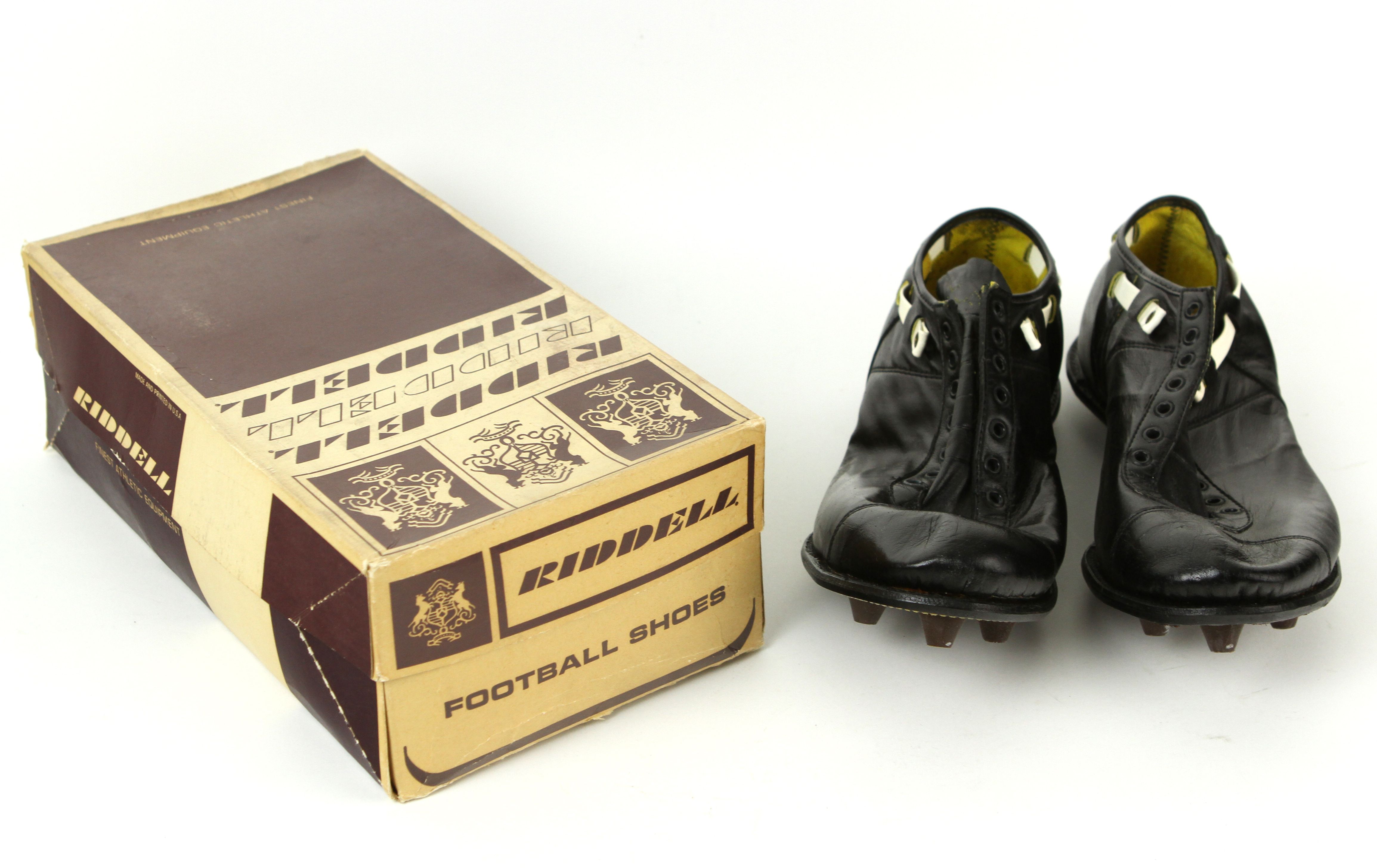 Lot Detail - 1950's circa Riddell Football Cleats w/ Original Box
