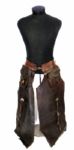 1900-10 circa Collins & Morrison Leather Cowboy Chaps