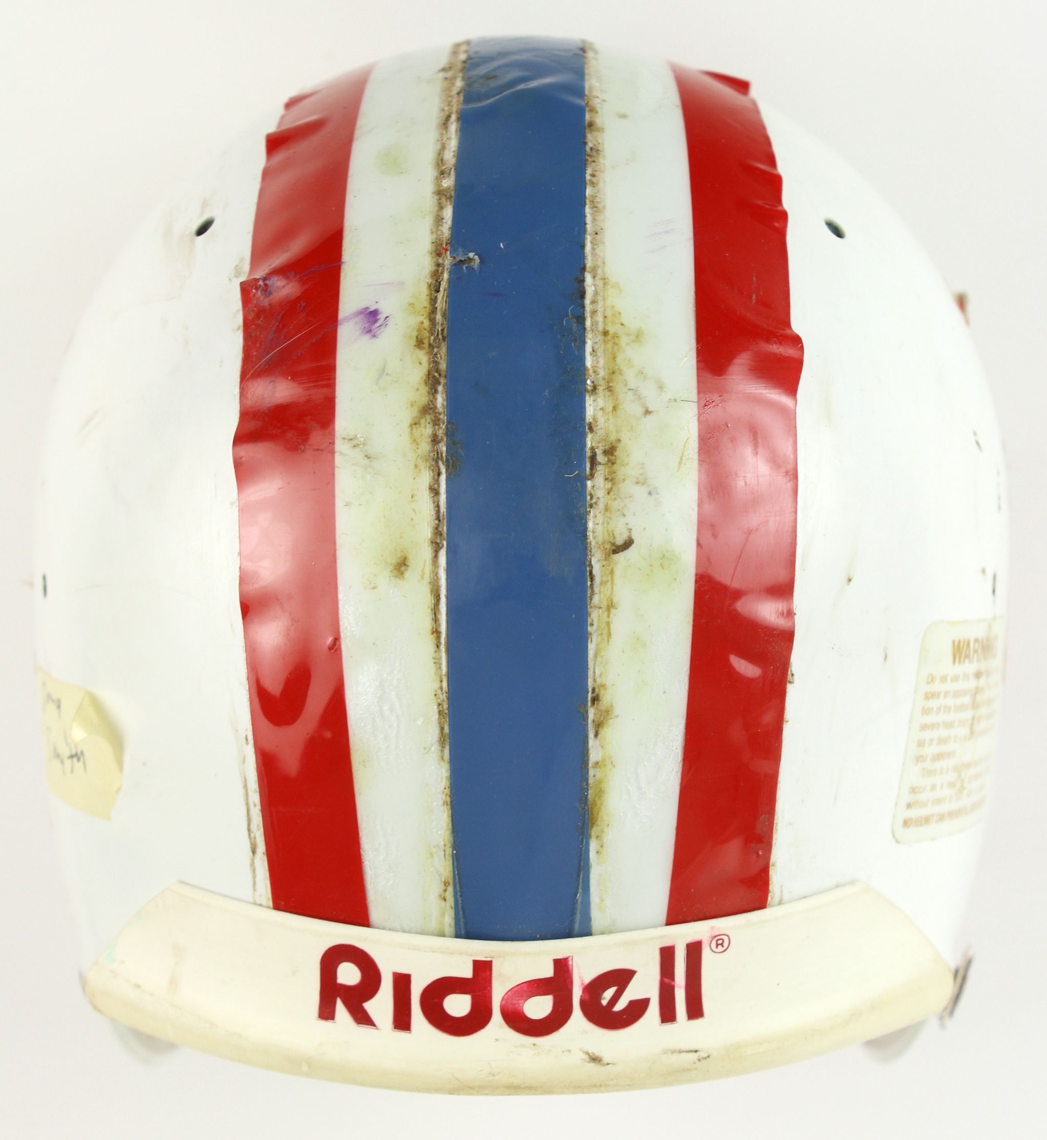 Lot Detail - 1990-92 circa Doug Smith Houston Oilers Riddell Game Worn  Helmet (MEARS LOA)