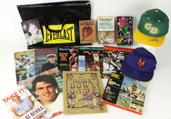 1960s to present Vintage Mixed Sports Memorabilia Collection (15)