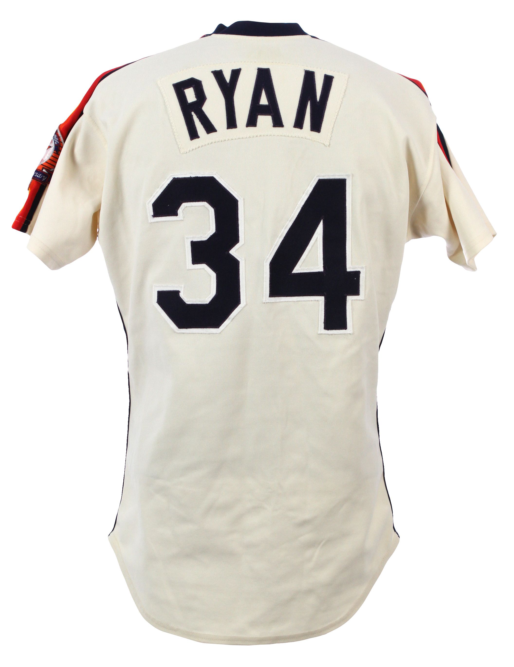 Lot Detail - 1973 NOLAN RYAN CALIFORNIA ANGELS GAME WORN HOME JERSEY (MEARS  A10, NSM COLLECTION)