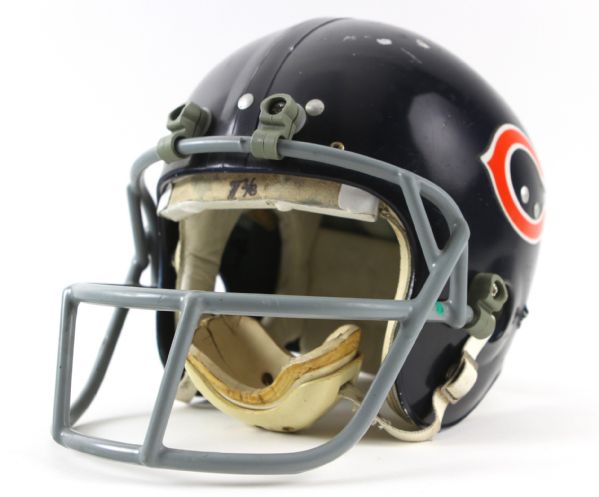 1970s Chicago Bears Game Worn Helmet (MEARS LOA)