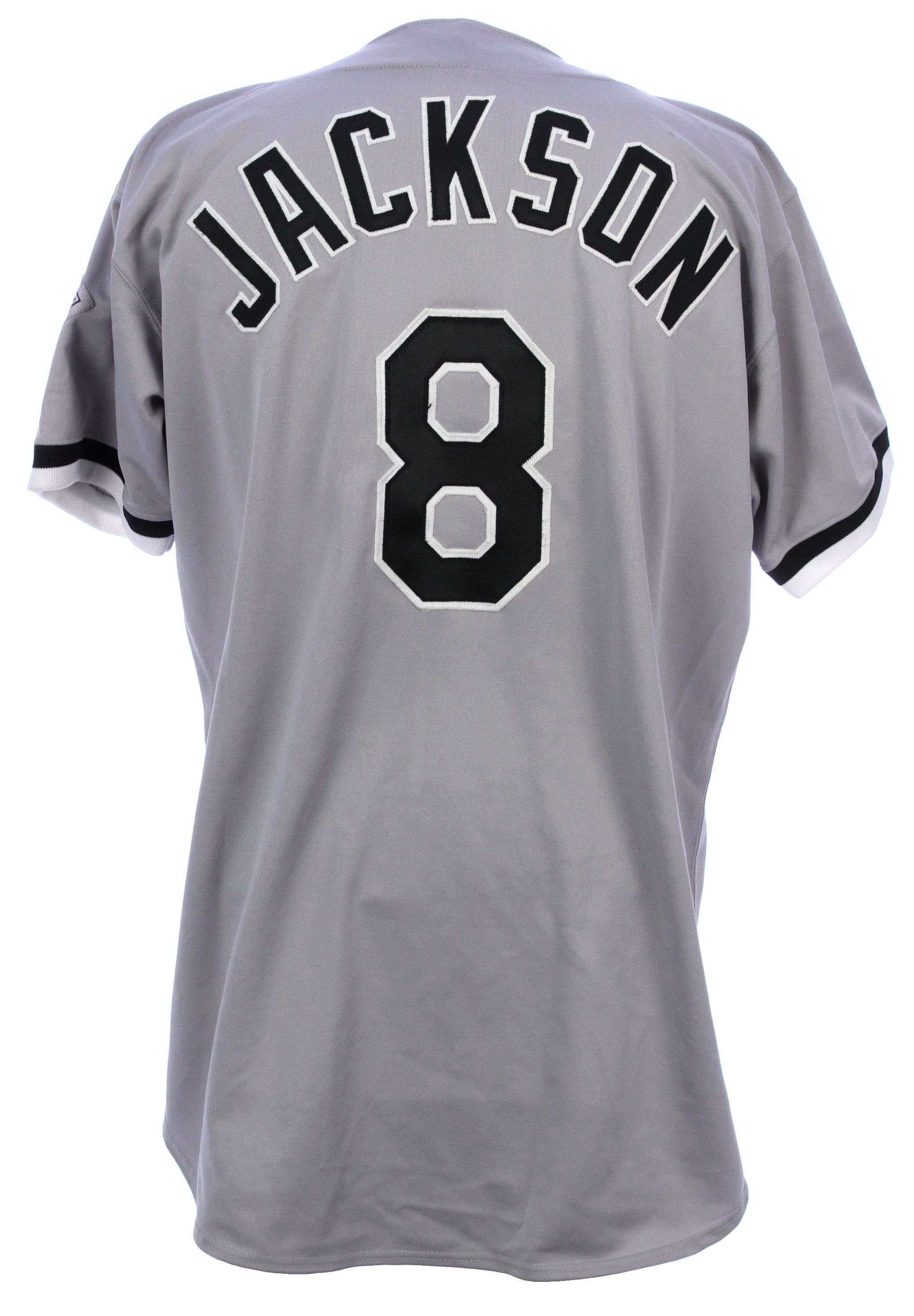 Lot Detail - 1992 Bo Jackson Chicago White Sox Signed Team Issued Road ...
