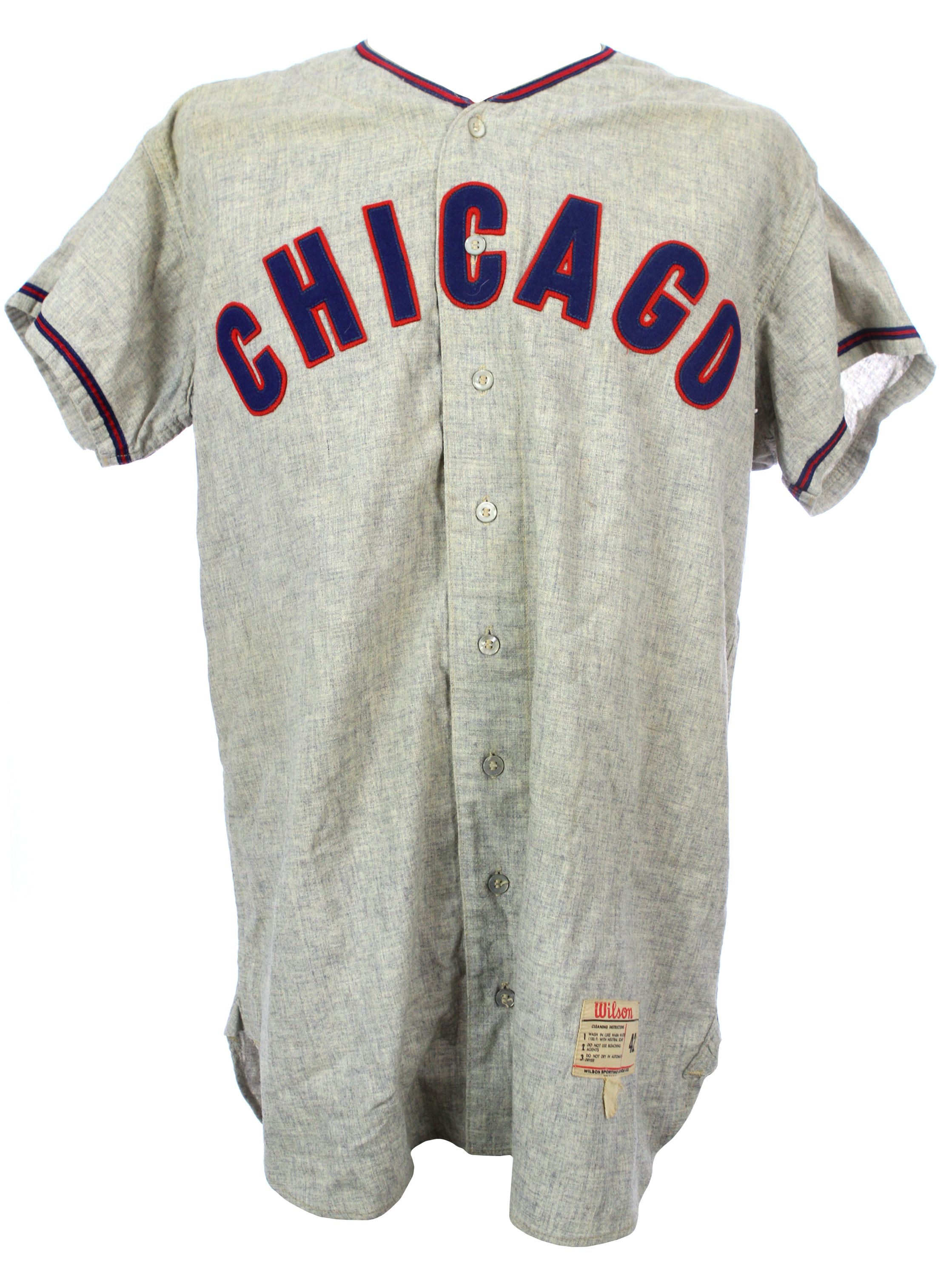 chicago cubs game worn