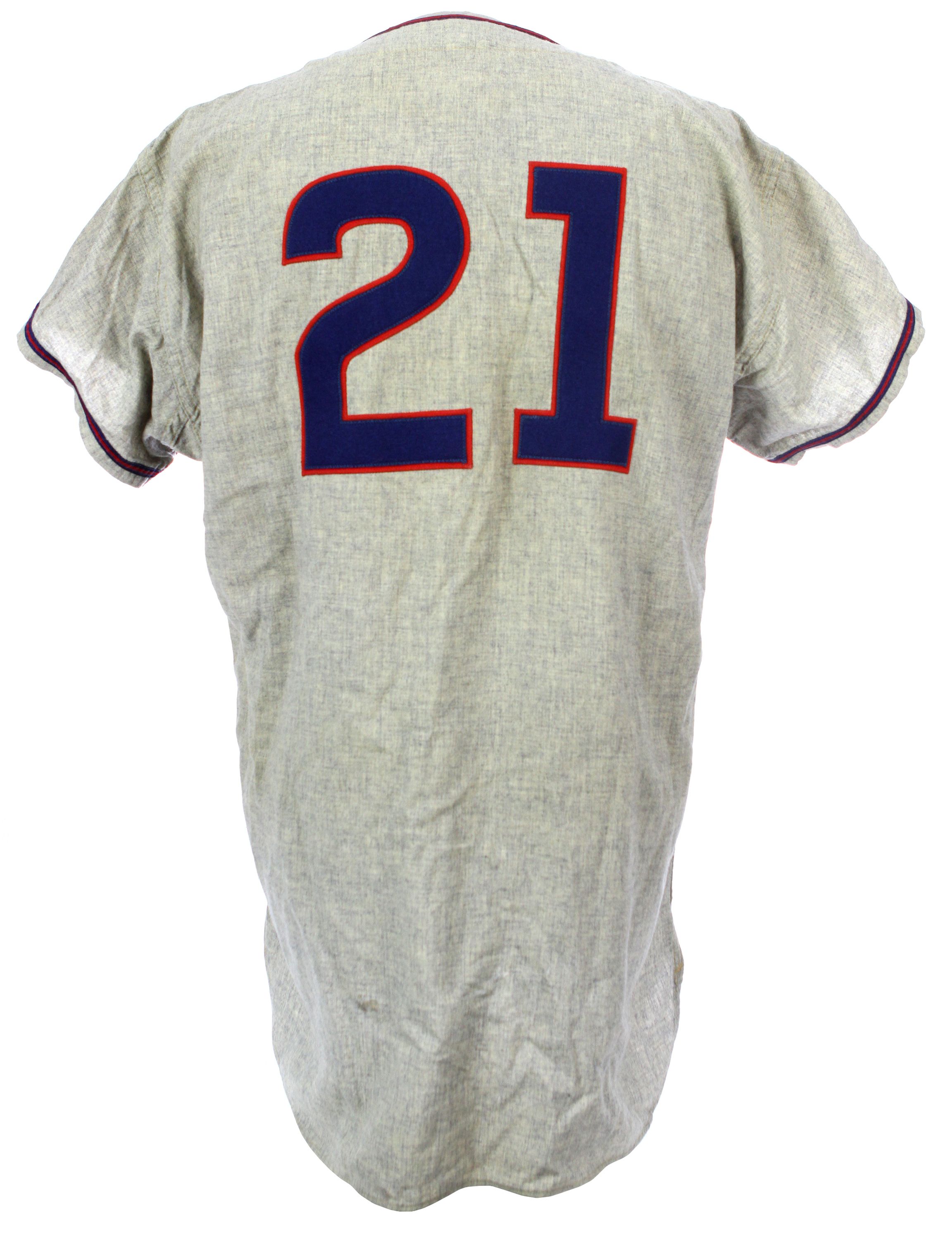 1967 George Altman Game Worn Chicago Cubs Jersey. Baseball, Lot #56445