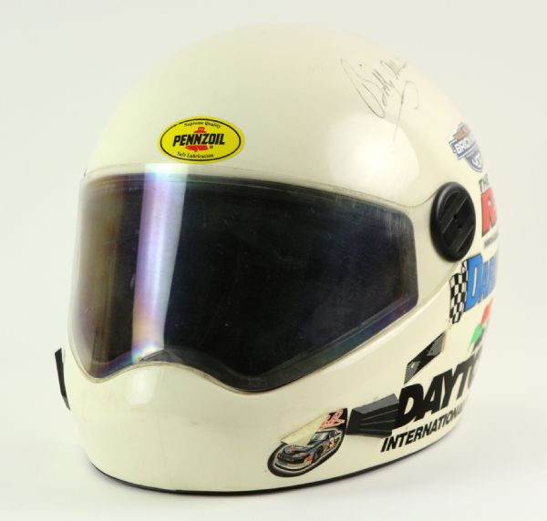 1980s Bobby Allison NASCAR Signed Helmet (MEARS LOA)(JSA)