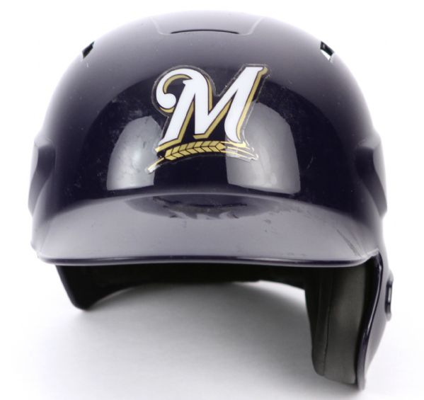 2010 Corey Hart Milwaukee Brewers All Star Game Worn Batting Helmet (MEARS LOA)