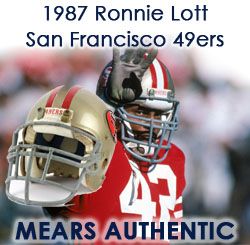 Ronnie Lott 1987 National Champs Autographed USC Full-Size Football Helmet  - BAS