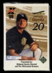 1999 Unopened Milwaukee Brewers Midwest Sports Channel Baseball Card Set