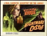 1966 Nightmare Castle (30" x 40") Original Movie Poster  Mad Scientist 