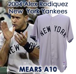 Alex Rodriguez Signed Mariners Game-Used Jersey Inscribed Game Used (A10  Mears LOA)