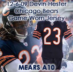 Devin Hester Signed Chicago Bears Stat Jersey (JSA COA) NFL All