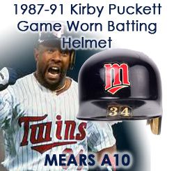 Lot Detail - 1988 Kirby Puckett Minnesota Twins Game Worn Road Jersey  (MEARS Authentic LOA) - Supporting Team Documentation