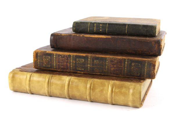 1765, undated, 1836, & 1797 Collection of 4 books