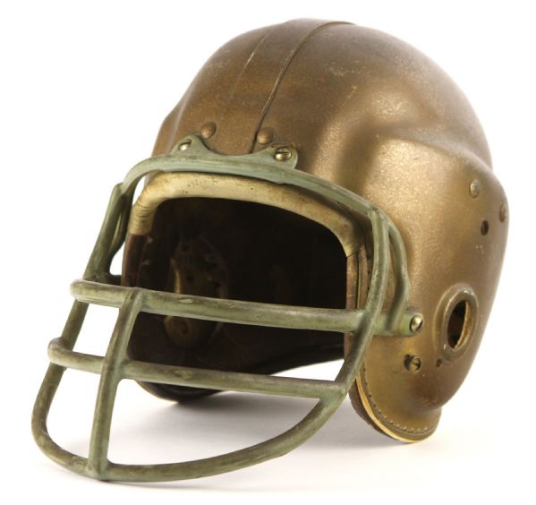 1950s circa Game Worn Composite Football Helmet (MEARS LOA)