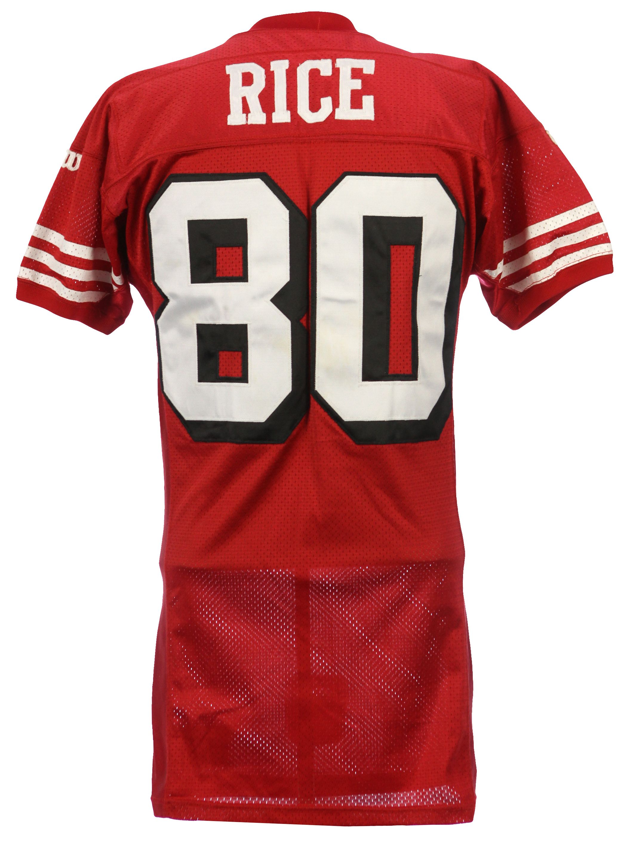 San Francisco 49ers: Jerry Rice 8 (1994 Throwback) – Play Action Customs