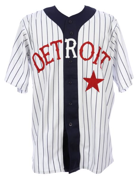 2014 (May 24) Joe Nathan Detroit Tigers Game Worn Detroit Stars Negro League Tribute Jersey (MEARS LOA/MLB Hologram)