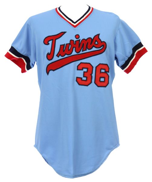 1979-81 Jerry Koosman Minnesota Twins Game Worn Road Jersey (MEARS LOA)