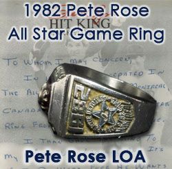 Lot Detail - 1982 Pete Rose Game Used and Signed Philadelphia