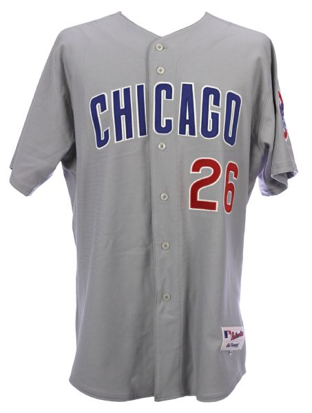 2002 Billy Williams Chicago Cubs Signed Game Worn Road Jersey (MEARS A10 & PSA/DNA)