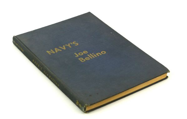 1961 Joe Bellino Heisman Trophy Winner Signed Navys Joe Bellino Hardcover Book (JSA)