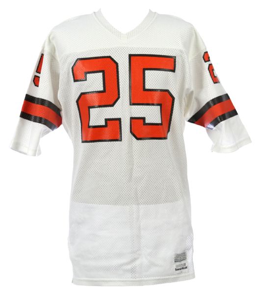 1982-84 Charles White Cleveland Browns Signed Team Issued Road Jersey (MEARS LOA/JSA)