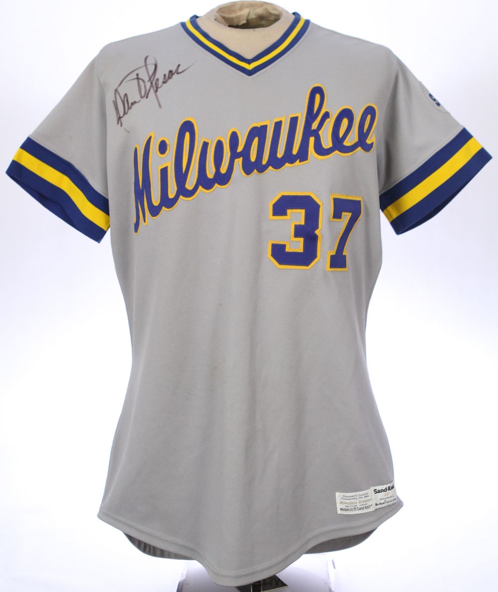 Milwaukee Brewers Game Used MLB Jerseys for sale