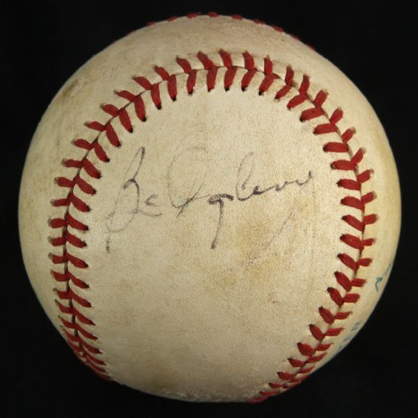 1981-82 Cecil Cooper Ben Oglivie Doug Jones Kevin Bass Milwaukee Brewers Signed OAL MacPhail Game Used Baseball (MEARS LOA/JSA)