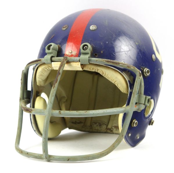 1970s MacGregor UR Game Worn Football Helmet (MEARS LOA)