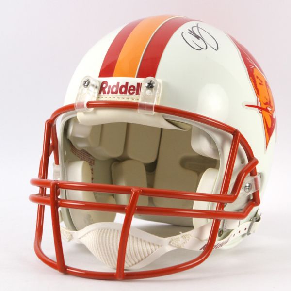 1990s Tampa Bay Buccaneers Signed Full Size Riddell VSR4 Football Helmet