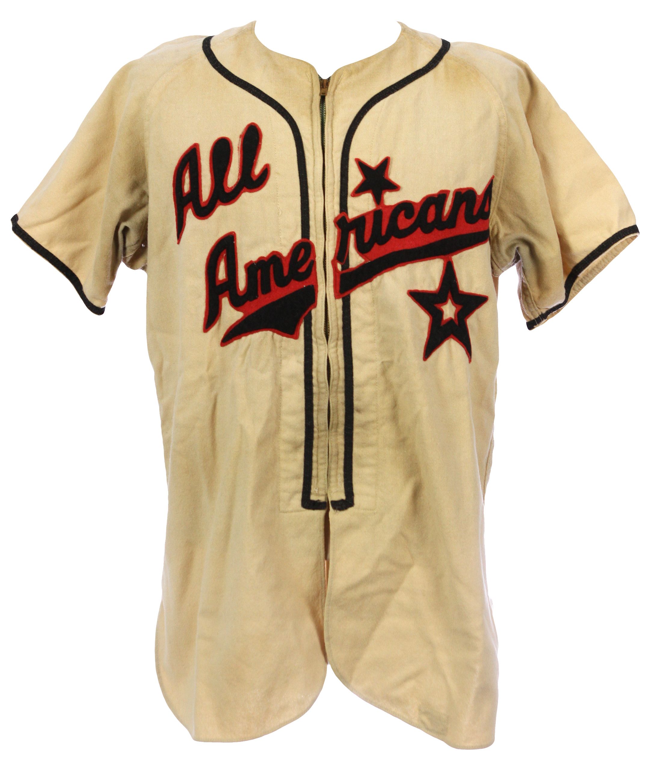 1940s Minneapolis Millers Game-Worn Flannel Jersey