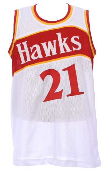 2000s Dominique Wilkins Atlanta Hawks Signed Jersey (JSA)