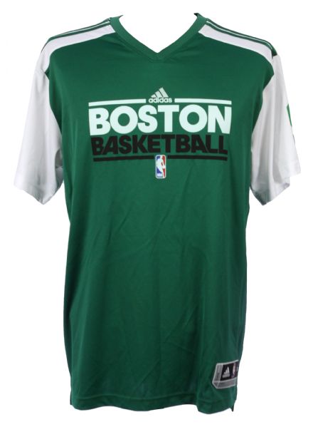 2011 circa Rajon Rondo Boston Celtics Warmup Shirt 
