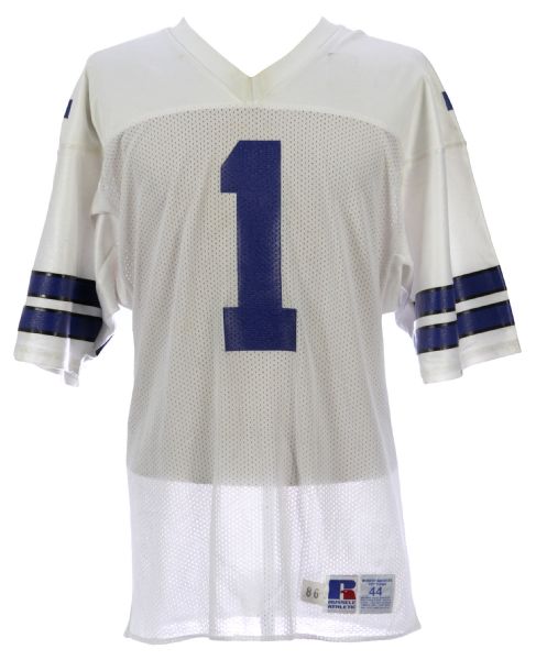 1986 Raphael Septien Dallas Cowboys Practice Jersey (MEARS LOA/Team COA)