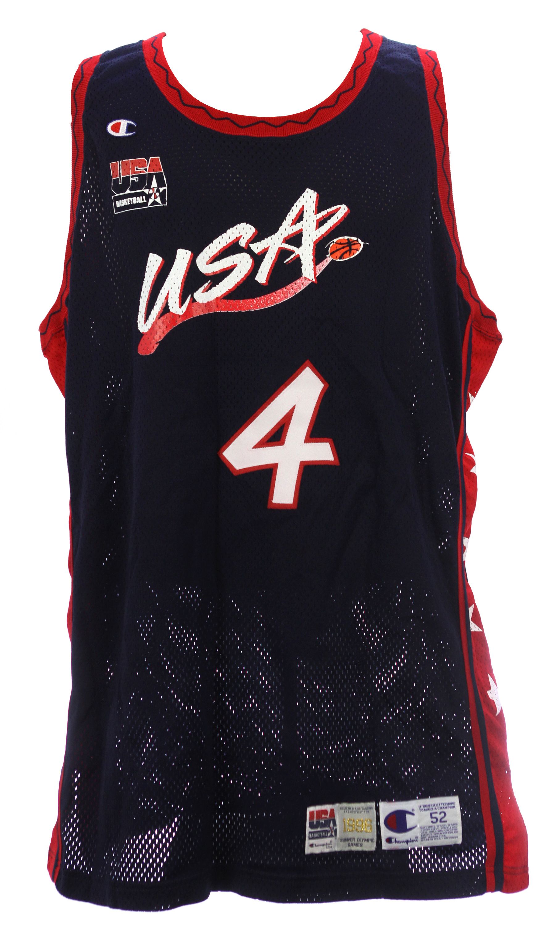 Game Worn Olympic Basketball Jersey 