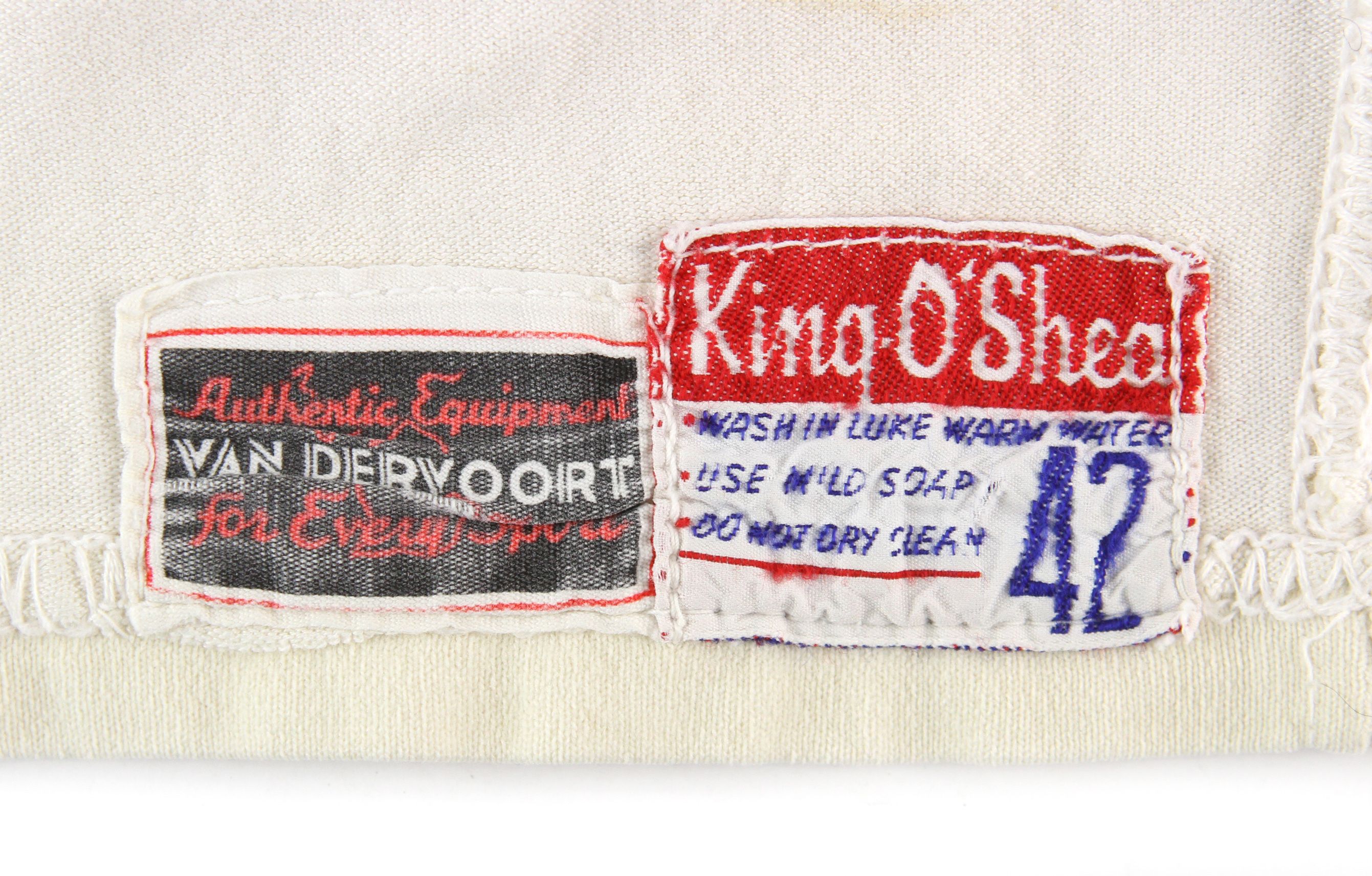 1960's White Numbered King O'Shea Durene Jersey Large – Little